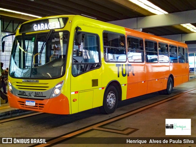 TUPi Transportes Urbanos Piracicaba 8411 na cidade de Piracicaba, São Paulo, Brasil, por Henrique Alves de Paula Silva. Número da foto: #9559365.