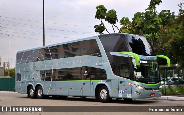 Viação Garcia 8693 na cidade de São Paulo, São Paulo, Brasil, por Francisco Ivano. Número da foto: #9557568.