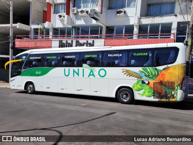 Empresa União de Transportes 4147 na cidade de Santana do Livramento, Rio Grande do Sul, Brasil, por Lucas Adriano Bernardino. Número da foto: #9557462.