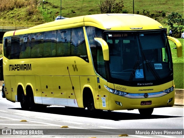 Viação Itapemirim 60089 na cidade de Aparecida, São Paulo, Brasil, por Marcio Alves Pimentel. Número da foto: #9559860.