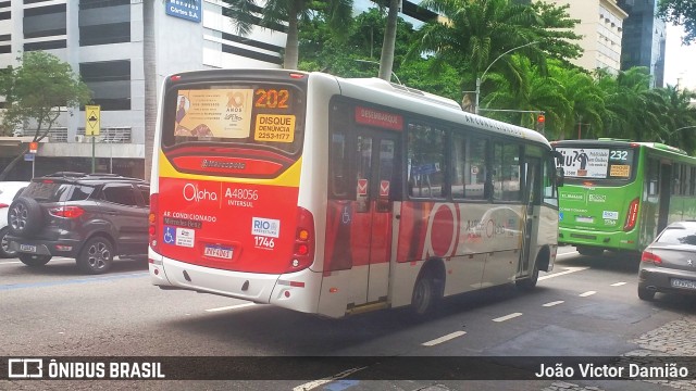 Auto Viação Alpha A48056 na cidade de Rio de Janeiro, Rio de Janeiro, Brasil, por João Victor Damião. Número da foto: #9560719.