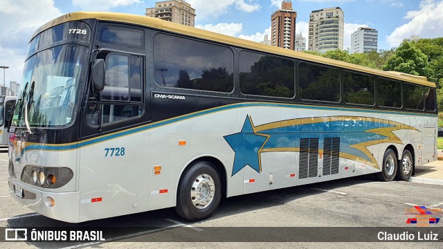 Ônibus Particulares 7728 na cidade de São Paulo, São Paulo, Brasil, por Claudio Luiz. Número da foto: #9563088.