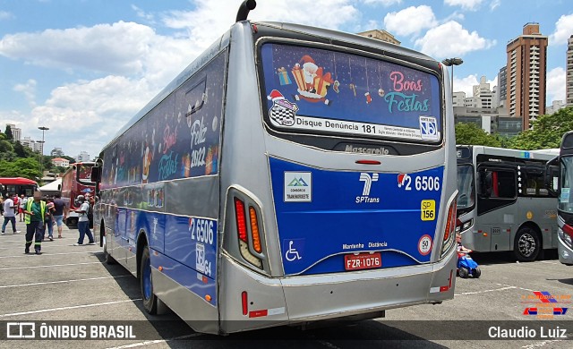Transcooper > Norte Buss 2 6506 na cidade de São Paulo, São Paulo, Brasil, por Claudio Luiz. Número da foto: #9563138.