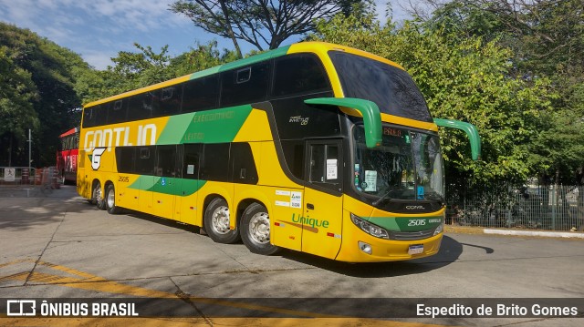 Empresa Gontijo de Transportes 25015 na cidade de São Paulo, São Paulo, Brasil, por Espedito de Brito Gomes. Número da foto: #9561474.