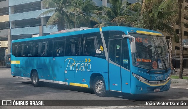 Viação Nossa Senhora do Amparo Rj 186.016 na cidade de Rio de Janeiro, Rio de Janeiro, Brasil, por João Victor Damião. ID da foto: 9560734.