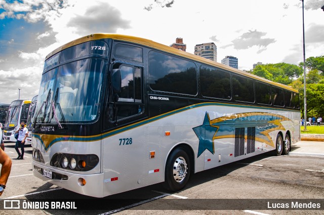 Cometinha - Viação Marvin 7728 na cidade de São Paulo, São Paulo, Brasil, por Lucas Mendes. Número da foto: #9560436.