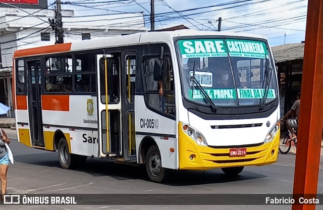 Transporte Alternativo de Ananindeua CV-00510 na cidade de Ananindeua, Pará, Brasil, por Fabricio  Costa. Número da foto: #9562310.