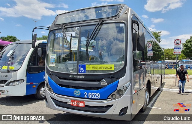 Transcooper > Norte Buss 2 6529 na cidade de São Paulo, São Paulo, Brasil, por Claudio Luiz. Número da foto: #9562638.