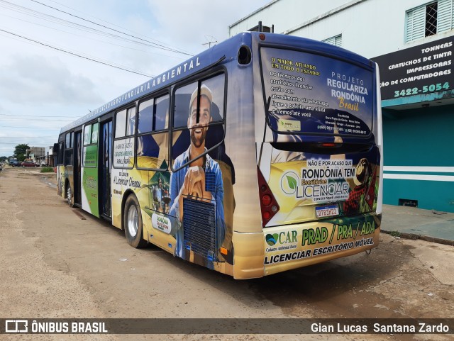 Ônibus Particulares DTB1H22 na cidade de Ji-Paraná, Rondônia, Brasil, por Gian Lucas  Santana Zardo. Número da foto: #9561898.