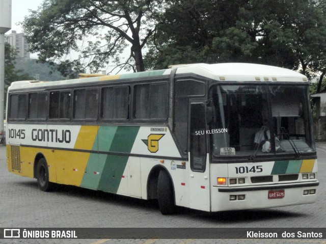 Empresa Gontijo de Transportes 10145 na cidade de Belo Horizonte, Minas Gerais, Brasil, por Kleisson  dos Santos. ID da foto: 9563240.