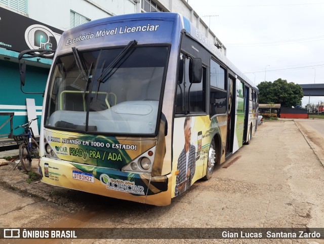 Ônibus Particulares DTB1H22 na cidade de Ji-Paraná, Rondônia, Brasil, por Gian Lucas  Santana Zardo. Número da foto: #9561902.
