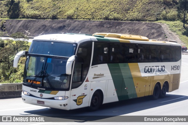 Empresa Gontijo de Transportes 14510 na cidade de Mairiporã, São Paulo, Brasil, por Emanuel Gonçalves. ID da foto: 9562584.