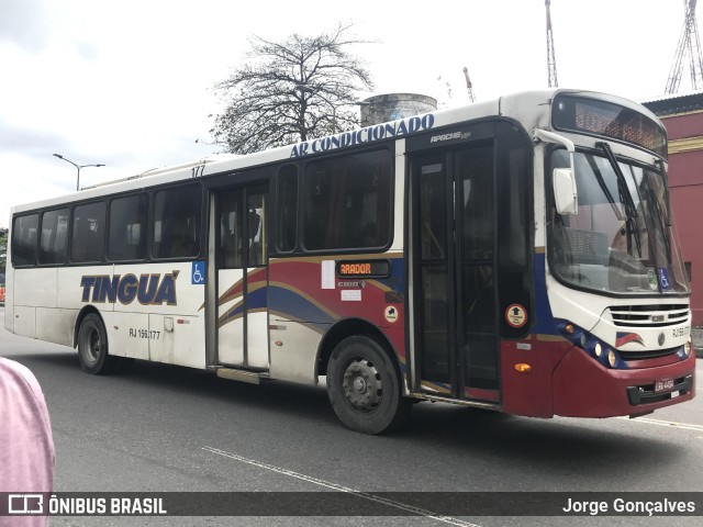 Transportadora Tinguá RJ 156.177 na cidade de Rio de Janeiro, Rio de Janeiro, Brasil, por Jorge Gonçalves. Número da foto: #9560834.