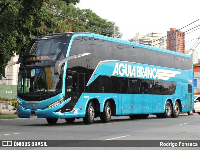 Viação Águia Branca 50810 na cidade de São Paulo, São Paulo, Brasil, por Rodrigo Fonseca. Número da foto: #9562268.