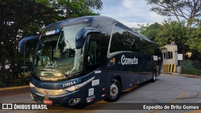 Viação Cometa 719554 na cidade de São Paulo, São Paulo, Brasil, por Espedito de Brito Gomes. Número da foto: #9561512.