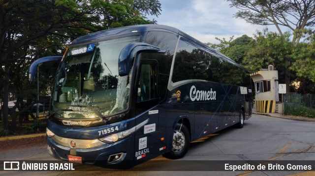 Viação Cometa 719554 na cidade de São Paulo, São Paulo, Brasil, por Espedito de Brito Gomes. ID da foto: 9561512.