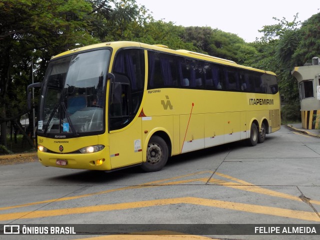 Viação Itapemirim 5869 na cidade de São Paulo, São Paulo, Brasil, por FELIPE ALMEIDA. ID da foto: 9562818.