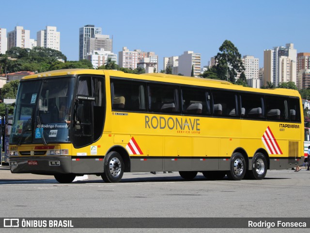 Viação Itapemirim 6801 na cidade de São Paulo, São Paulo, Brasil, por Rodrigo Fonseca. ID da foto: 9562265.