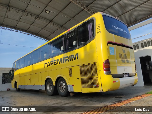 Viação Itapemirim 5101 na cidade de Sobral, Ceará, Brasil, por Luis Davi. ID da foto: 9565003.