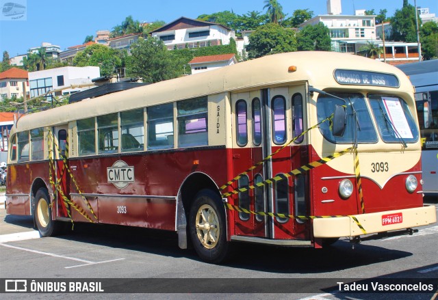 CMTC - Companhia Municipal de Transportes Coletivos 3093 na cidade de São Paulo, São Paulo, Brasil, por Tadeu Vasconcelos. ID da foto: 9565819.