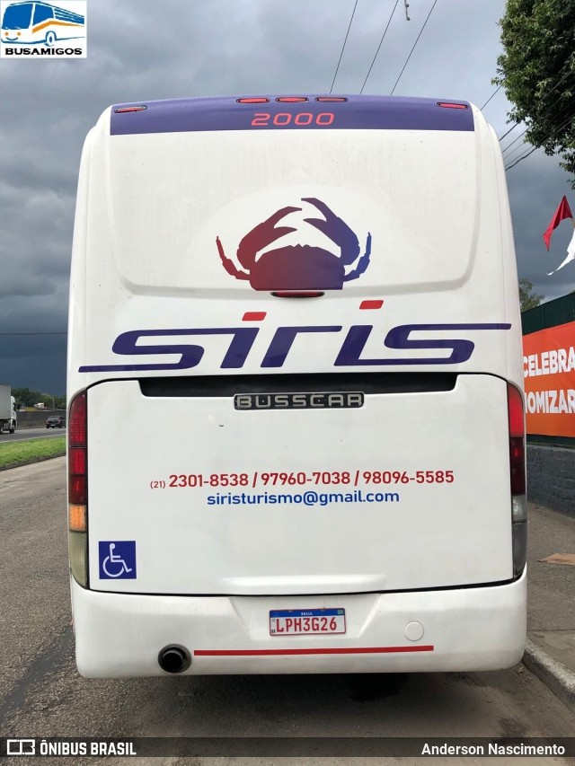 Siris Turismo 2000 na cidade de Duque de Caxias, Rio de Janeiro, Brasil, por Anderson Nascimento . Número da foto: #9564515.