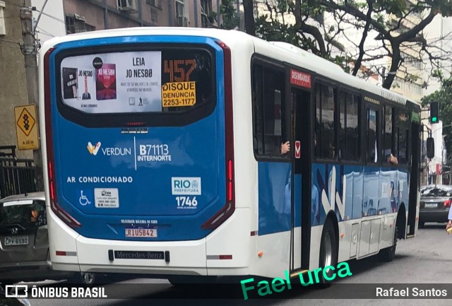Viação Verdun B71113 na cidade de Rio de Janeiro, Rio de Janeiro, Brasil, por Rafael Santos. Número da foto: #9565812.