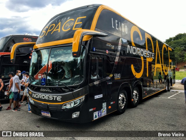 Expresso Nordeste 5840 na cidade de São Paulo, São Paulo, Brasil, por Breno Vieira. Número da foto: #9564126.