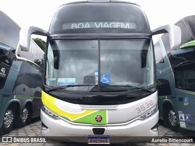 Brasil Sul Linhas Rodoviárias 3538 na cidade de Curitiba, Paraná, Brasil, por Aurelio Bittencourt. Número da foto: #9566540.