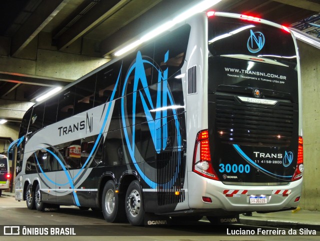 TransNi Transporte e Turismo 30000 na cidade de São Paulo, São Paulo, Brasil, por Luciano Ferreira da Silva. ID da foto: 9565753.