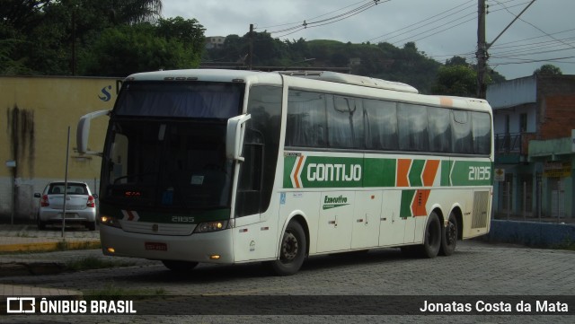 Empresa Gontijo de Transportes 21135 na cidade de Coronel Fabriciano, Minas Gerais, Brasil, por Jonatas Costa da Mata. Número da foto: #9564771.