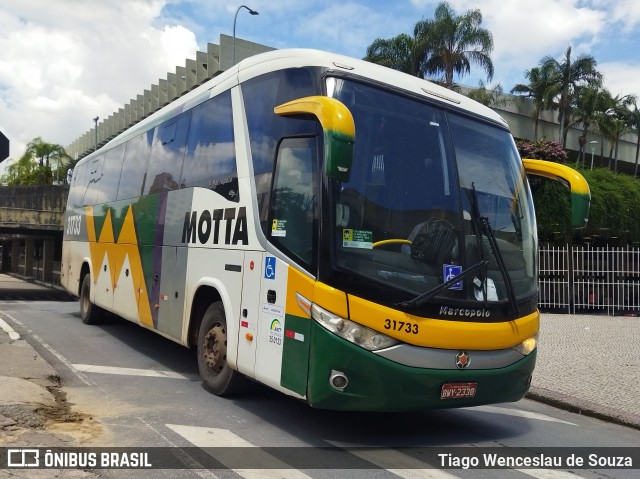 Viação Motta 31733 na cidade de Belo Horizonte, Minas Gerais, Brasil, por Tiago Wenceslau de Souza. ID da foto: 9564348.