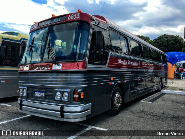 Ônibus Particulares 6853 na cidade de São Paulo, São Paulo, Brasil, por Breno Vieira. ID da foto: 9563853.