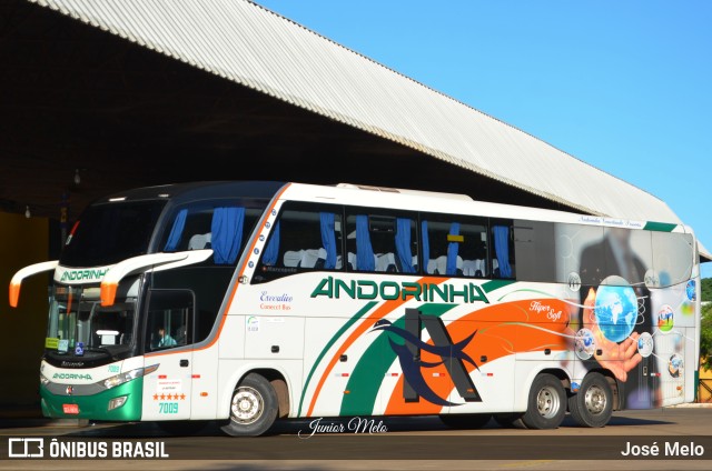 Empresa de Transportes Andorinha 7009 na cidade de Maringá, Paraná, Brasil, por José Melo. ID da foto: 9564669.