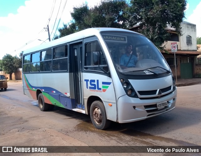 TSL Transportes 8056 na cidade de Sarzedo, Minas Gerais, Brasil, por Vicente de Paulo Alves. ID da foto: 9564568.