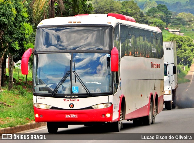 Vip Turismo 6521 na cidade de Alfenas, Minas Gerais, Brasil, por Lucas Elson de Oliveira. ID da foto: 9567911.