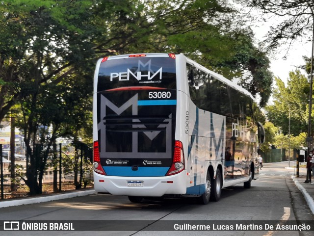 Empresa de Ônibus Nossa Senhora da Penha 53080 na cidade de São Paulo, São Paulo, Brasil, por Guilherme Lucas Martins De Assunção. ID da foto: 9566828.