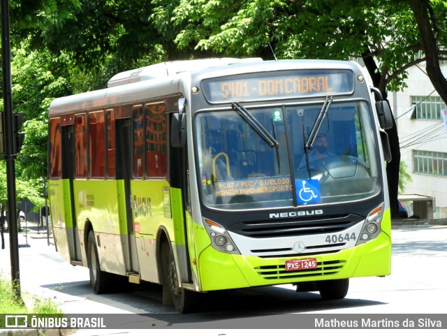 Viação Lux > Viação Fênix 40644 na cidade de Belo Horizonte, Minas Gerais, Brasil, por Matheus Martins da Silva. Número da foto: #9567036.