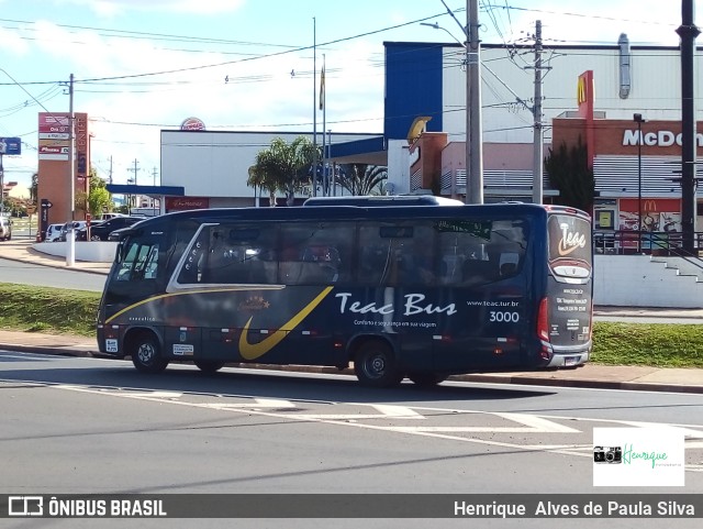 Teac Transportes e Turismo 3000 na cidade de Hortolândia, São Paulo, Brasil, por Henrique Alves de Paula Silva. Número da foto: #9566650.