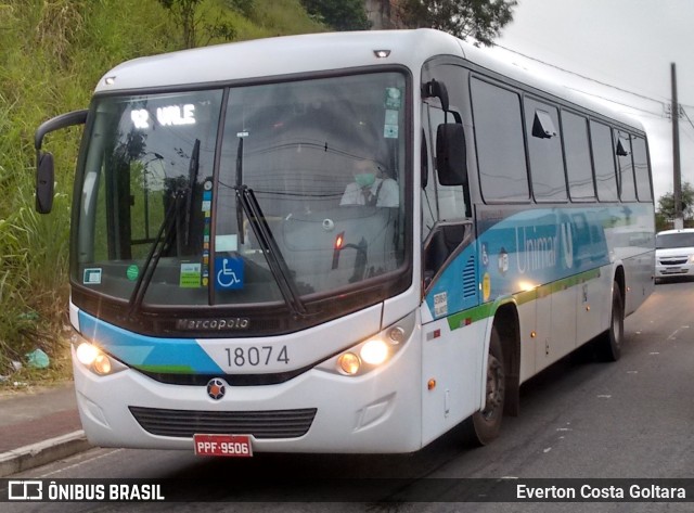 Unimar Transportes 18074 na cidade de Cariacica, Espírito Santo, Brasil, por Everton Costa Goltara. ID da foto: 9567191.