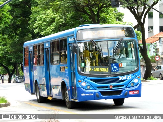 Viação Zurick 30432 na cidade de Belo Horizonte, Minas Gerais, Brasil, por Matheus Martins da Silva. ID da foto: 9567083.