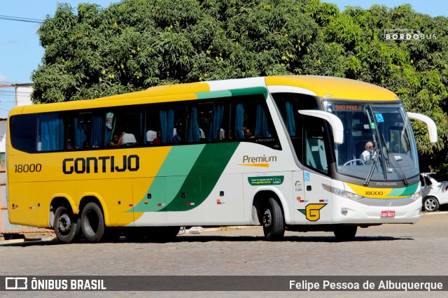 Empresa Gontijo de Transportes 18000 na cidade de Vitória da Conquista, Bahia, Brasil, por Felipe Pessoa de Albuquerque. Número da foto: #9568945.