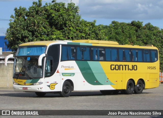 Empresa Gontijo de Transportes 14585 na cidade de Vitória da Conquista, Bahia, Brasil, por Joao Paulo Nascimento Silva. ID da foto: 9569519.