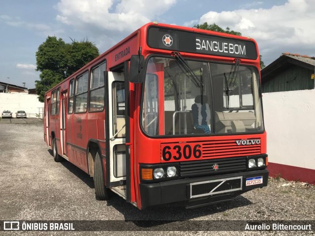 Auto Viação Redentor 6306 na cidade de Curitiba, Paraná, Brasil, por Aurelio Bittencourt. ID da foto: 9567441.