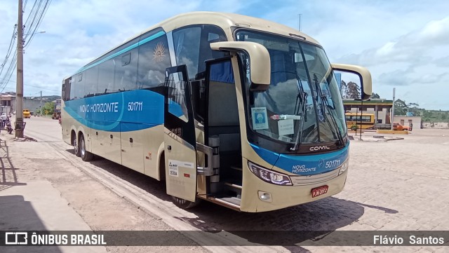 Viação Novo Horizonte 501711 na cidade de Barra da Estiva, Bahia, Brasil, por Flávio  Santos. Número da foto: #9566933.