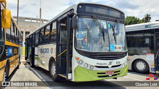 Viação Pirajuçara 814 na cidade de São Paulo, São Paulo, Brasil, por Claudio Luiz. Número da foto: #9567755.