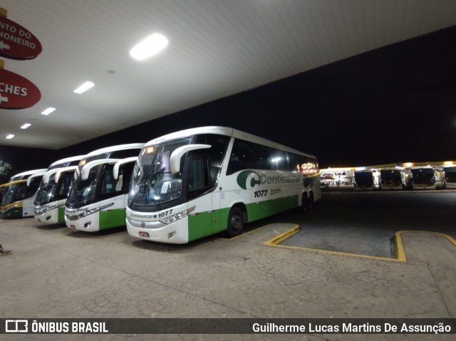 Viação Continental de Transportes 1077 na cidade de Ribeirão Preto, São Paulo, Brasil, por Guilherme Lucas Martins De Assunção. Número da foto: #9566803.