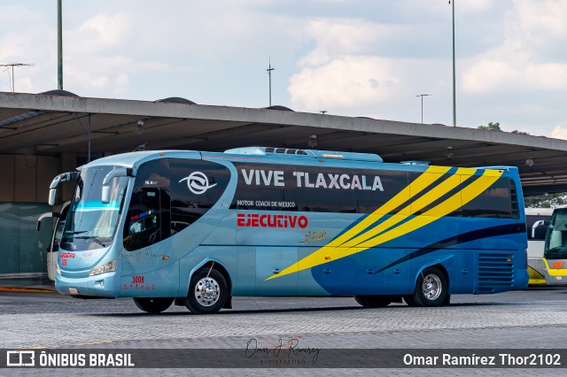 ATAH - Autotransportes Tlaxcala Apizaco Huamantla 3008 na cidade de Venustiano Carranza, Ciudad de México, México, por Omar Ramírez Thor2102. Número da foto: #9520324.