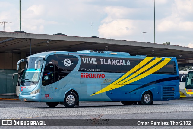 ATAH - Autotransportes Tlaxcala Apizaco Huamantla 3008 na cidade de Venustiano Carranza, Ciudad de México, México, por Omar Ramírez Thor2102. ID da foto: 9520324.