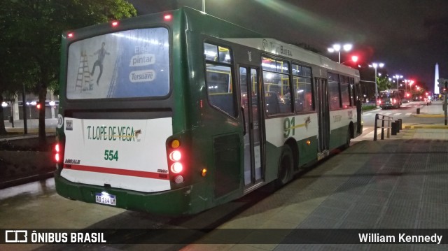 T Lope de Vega 554 na cidade de Buenos Aires, Argentina, por William Kennedy. ID da foto: 9518957.