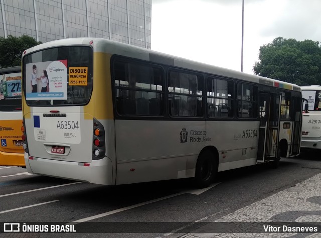 Erig Transportes > Gire Transportes A63504 na cidade de Rio de Janeiro, Rio de Janeiro, Brasil, por Vitor Dasneves. ID da foto: 9520136.